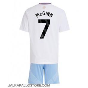 Aston Villa John McGinn #7 Vieraspaita Lapsille 2024-25 Lyhythihainen (+ shortsit)